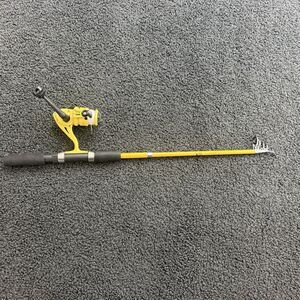 Eagle Claw Pack-It Telescopic Spinning Fishing Rod And Reel Combo